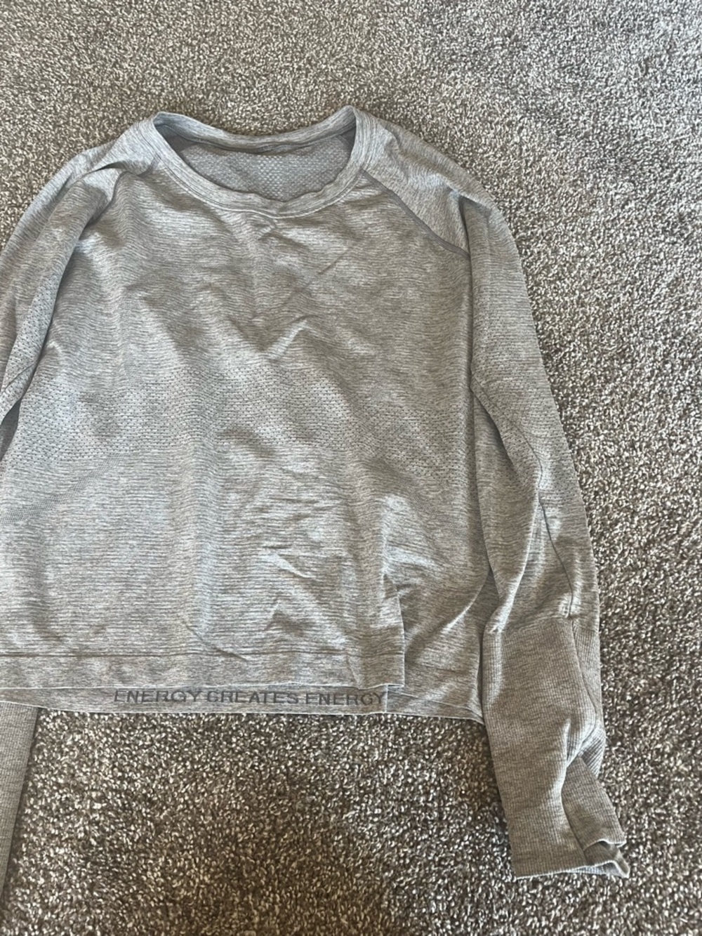 Lululemon Grey Swiftly Long Sleeve
